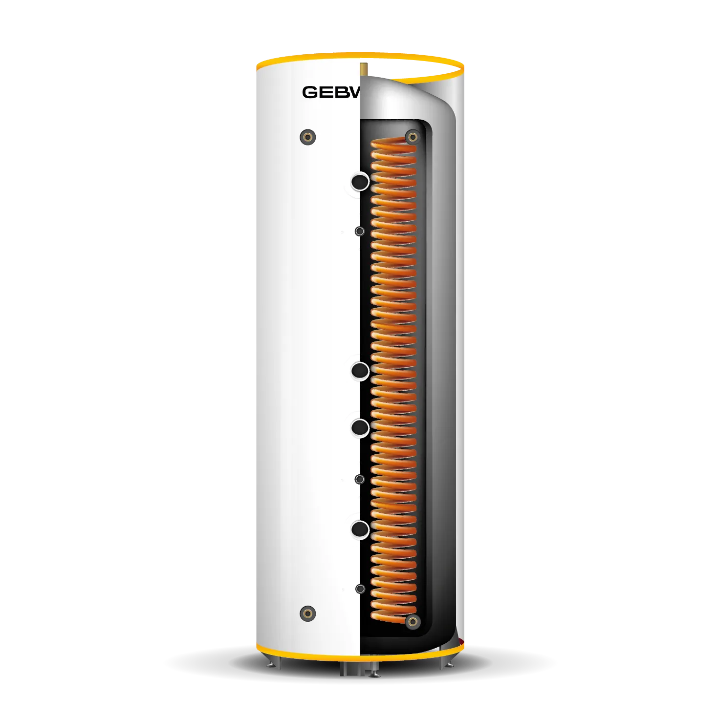 Käyttövesivaraaja GEBWELL G-Energy G-Energy Coil 501 2x25 3BAR