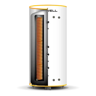 Käyttövesivaraaja GEBWELL G-Energy G-Energy Coil 1000 3x25 3BAR