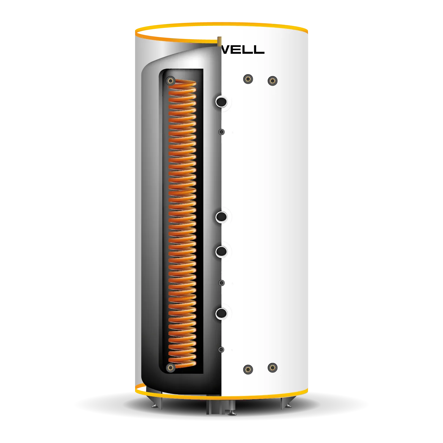 Käyttövesivaraaja GEBWELL G-Energy G-Energy Coil 1000 3x25 3BAR