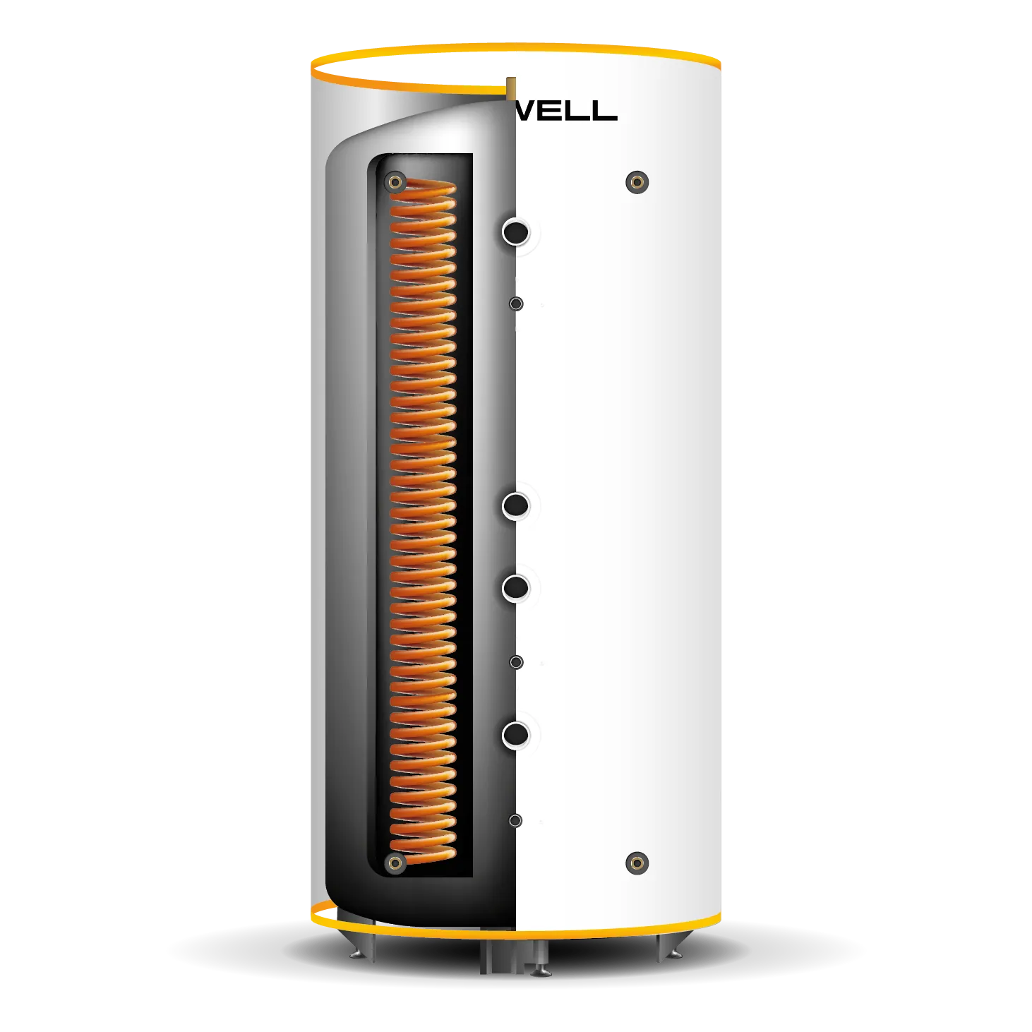 Käyttövesivaraaja GEBWELL G-Energy G-Energy Coil 1000 2x25 6BAR