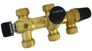 Sekoitusventtiili OSO  SEKOITUS-VAROVENTT. WALLY 15mm