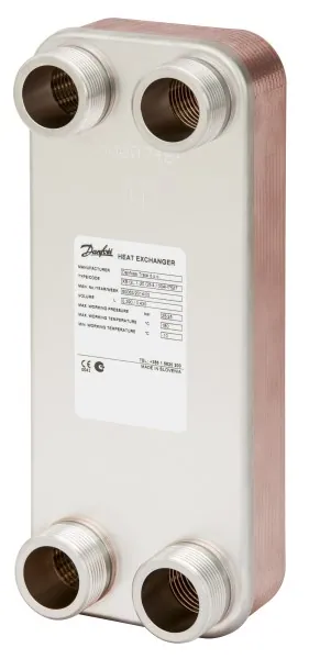 Lämmönsiirrin DANFOSS Lämmönsiirrin XB12L-1-50_2_25_A_2G5/4