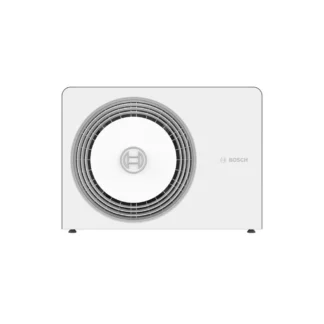Ilma-vesilämpöpumpun ulkoyksik BOSCH 5800AW 5800 AW-4 kW maatelineellä