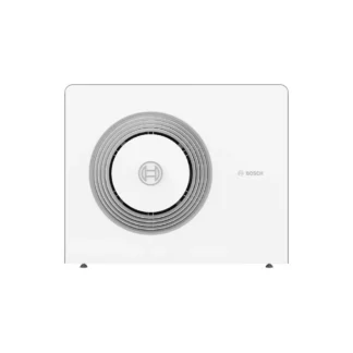 Ilma-vesilämpöpumpun ulkoyksik BOSCH 5800AW 5800 AW-12 kW maatelineellä