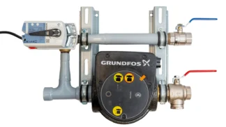 Lämmityksen säätöryhmä GEBWELL RVS LSR Si KV 6,3 Säät.pump.