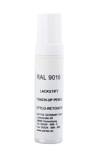 Korjausväri PURMO Tarvikkeet KYNSI,VALK.RAL9016, 12ml.