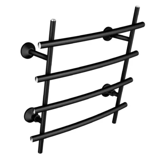 Pyyhekuivain vesikäyttöinen REJ DESIGN BAMBOO BT BAMBOO QUARTET MUSTA
