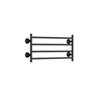 Pyyhekuivain vesikäyttöinen REJ DESIGN LARGO Musta, sivukytkentä