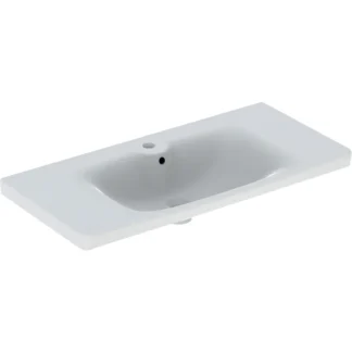 Tasoallas IDO Glow Square 900x440x170mm, valkoinen