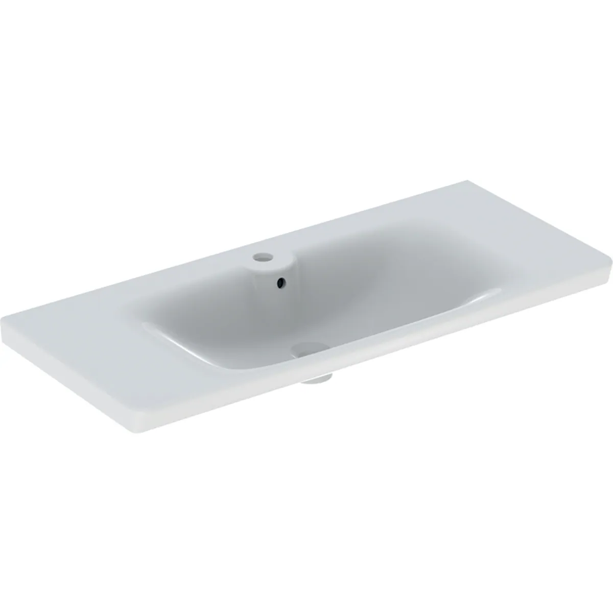 Tasoallas IDO Glow Square 1000x440x170mm, valkoinen