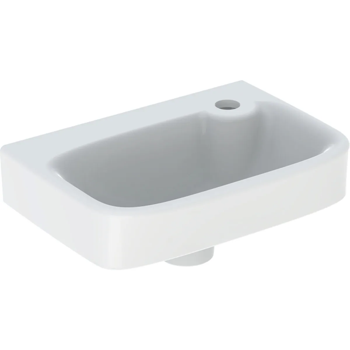 Pesuallas IDO Glow Square 400x280x160mm, valkoinen