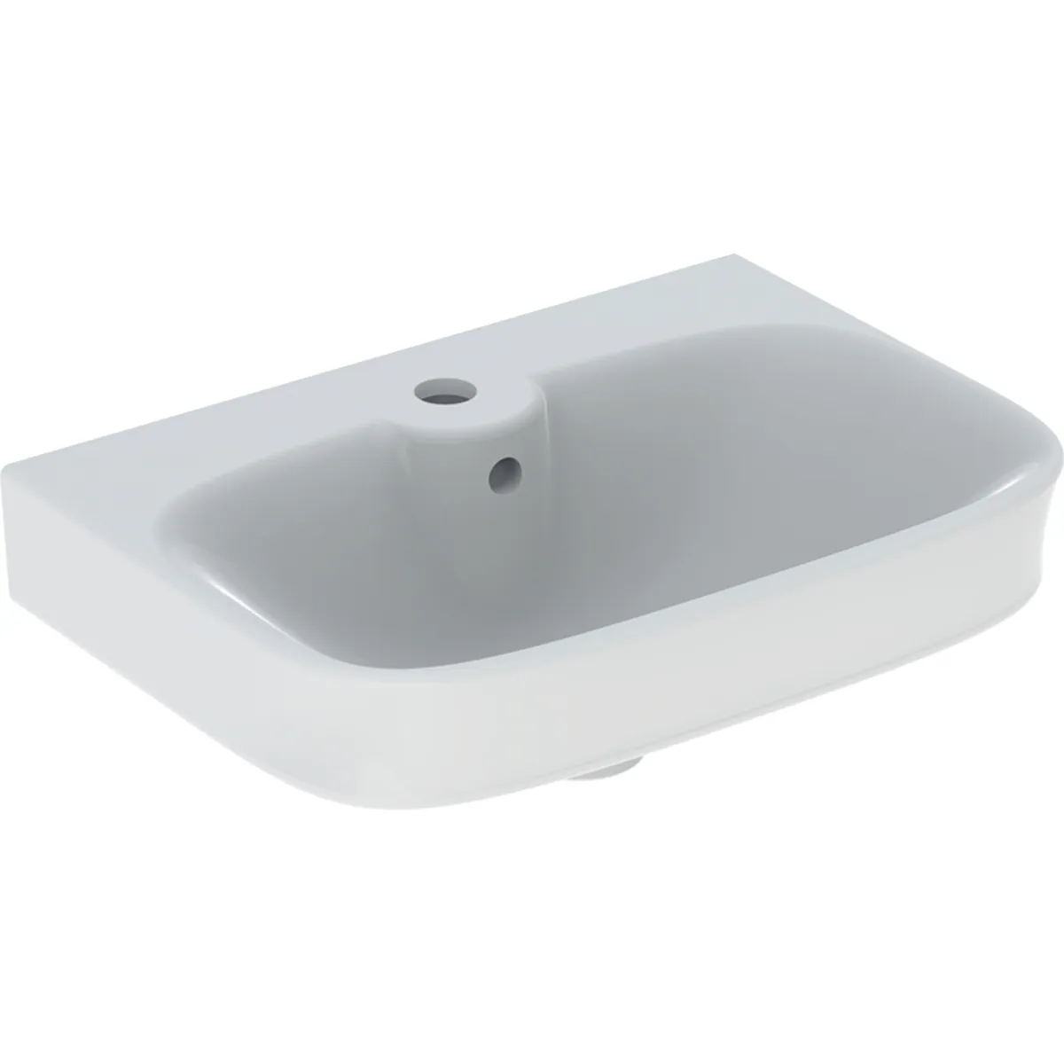 Pesuallas IDO Glow Square 500x360x170mm, valkoinen