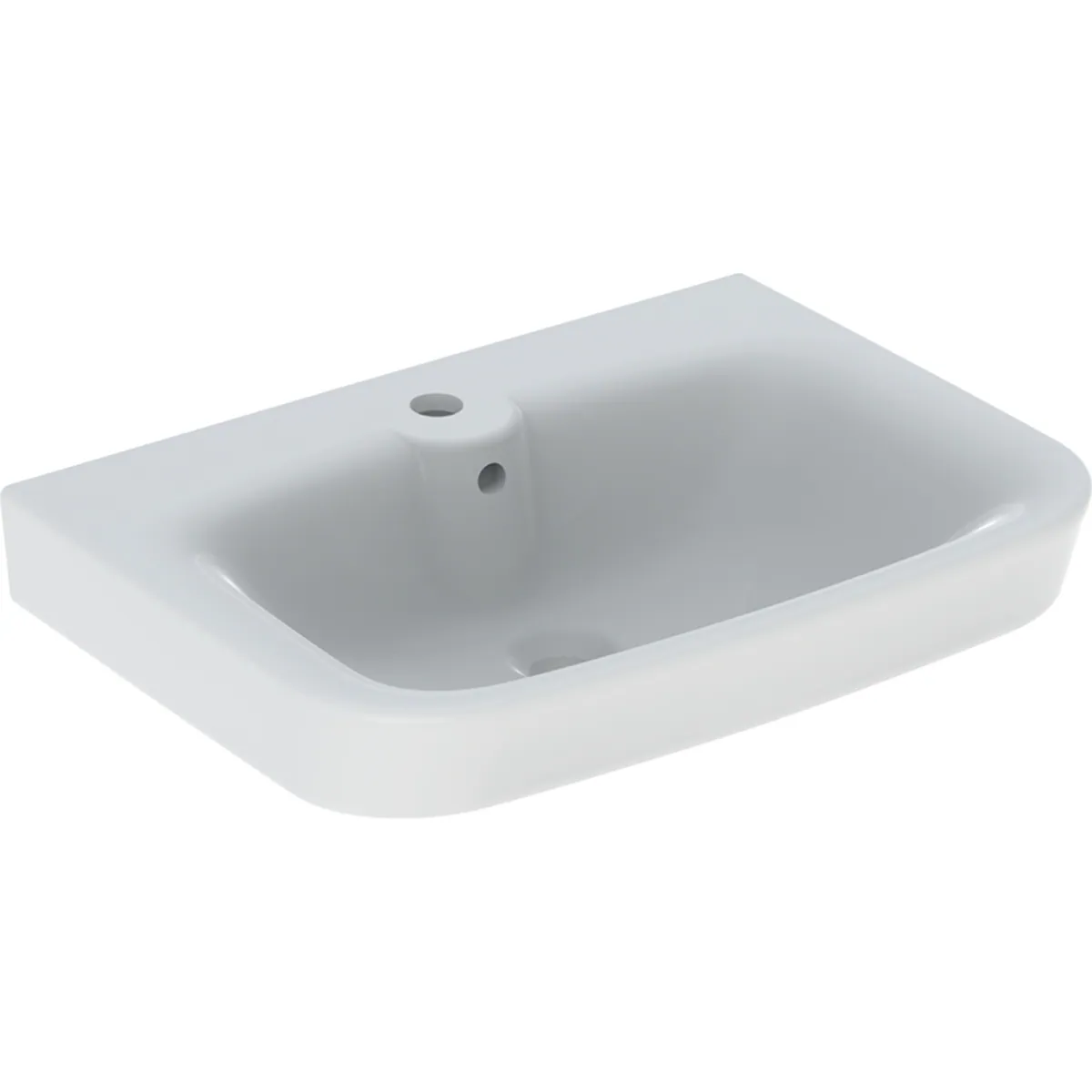 Pesuallas IDO Glow Square 600x440x170mm, valkoinen