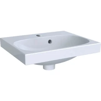 Pesuallas Geberit Acanto 450x382mm, valkoinen/KeraTect