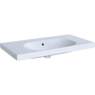 Pesuallas Geberit Acanto 900x482mm, valkoinen/KeraTect