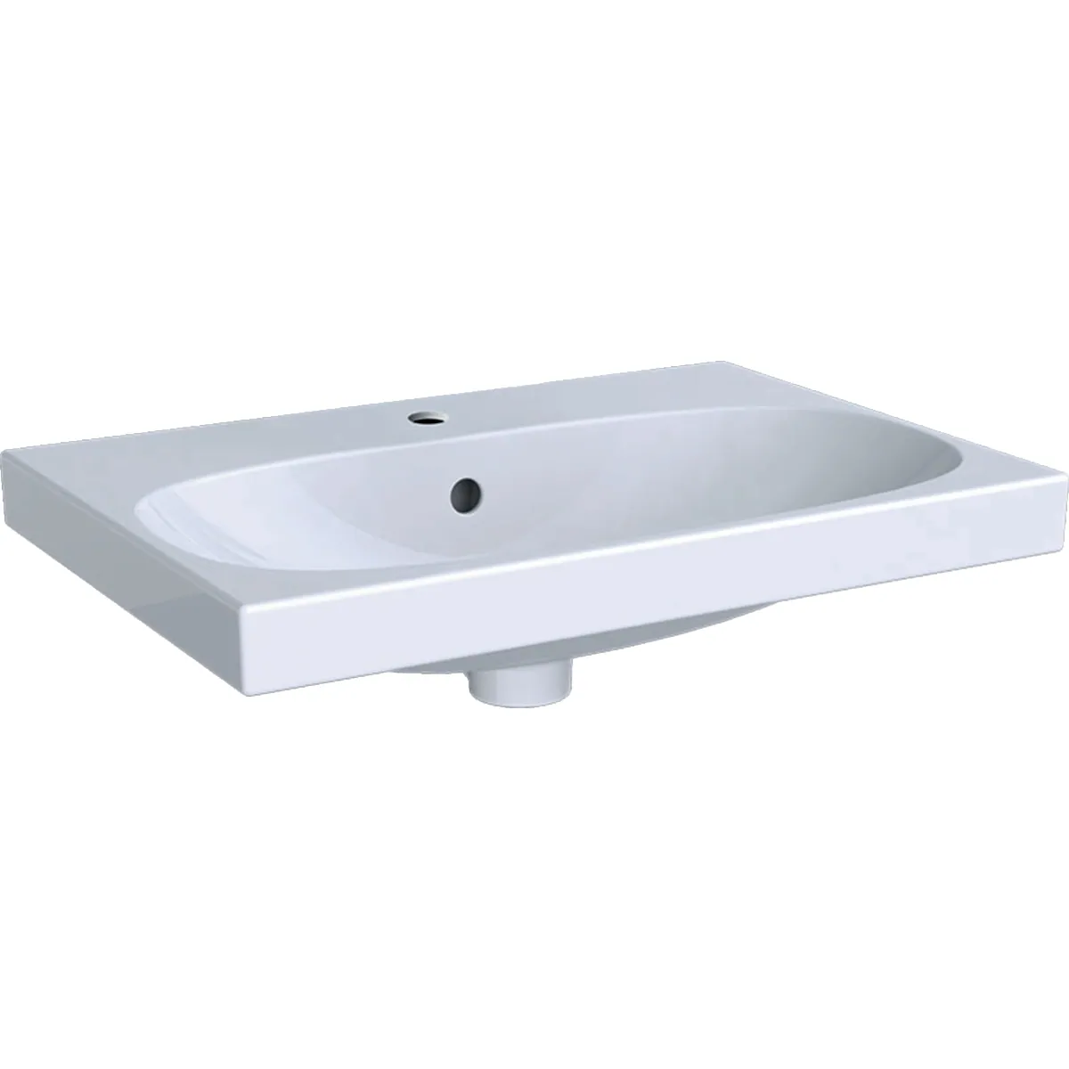 Pesuallas Geberit Acanto 600x422mm, valkoinen
