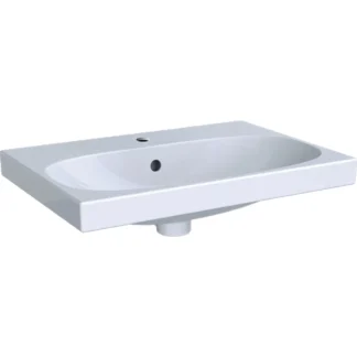 Pesuallas Geberit Acanto 600x422mm, valkoinen/KeraTect
