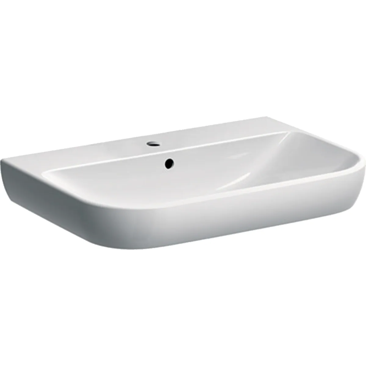 Pesuallas Geberit Smyle 700x480mm, valkoinen/KeraTect