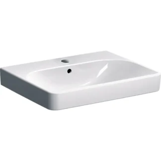 Pesuallas Geberit Smyle Square 600x480mm, valkoinen