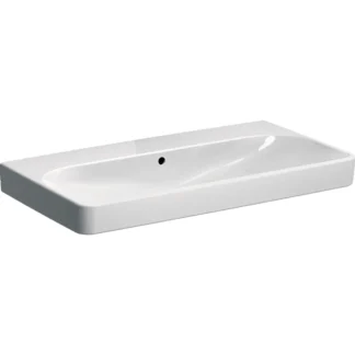 Pesuallas Geberit Smyle Square 900x480mm, valkoinen/KeraTect