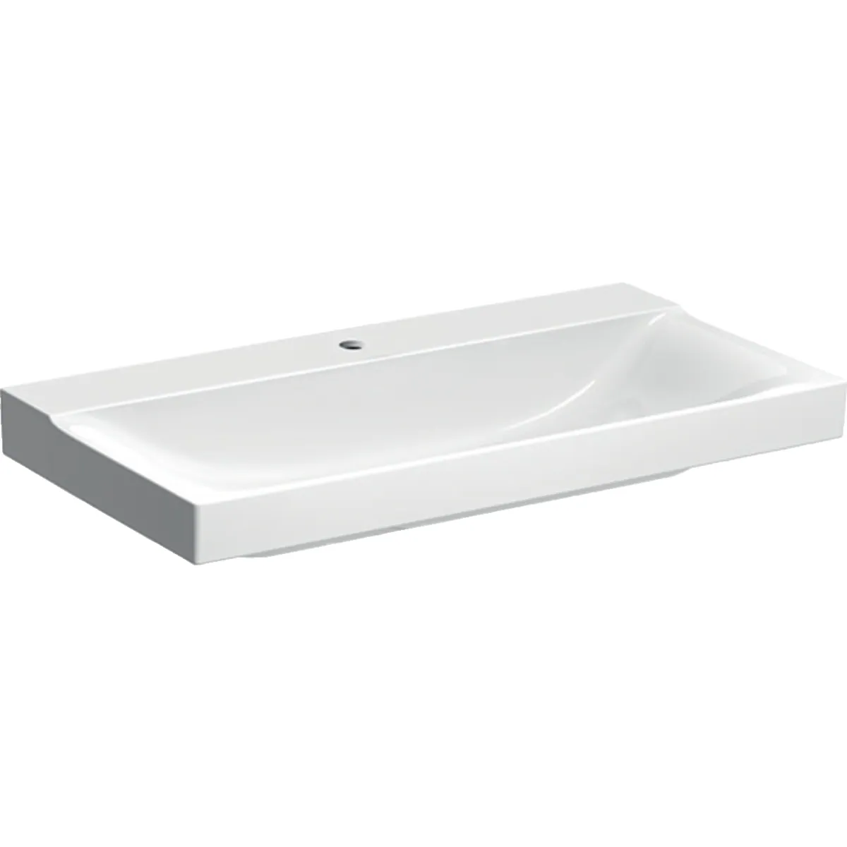 Pesuallas Geberit Xeno² 900x480mm, valkoinen/KeraTect