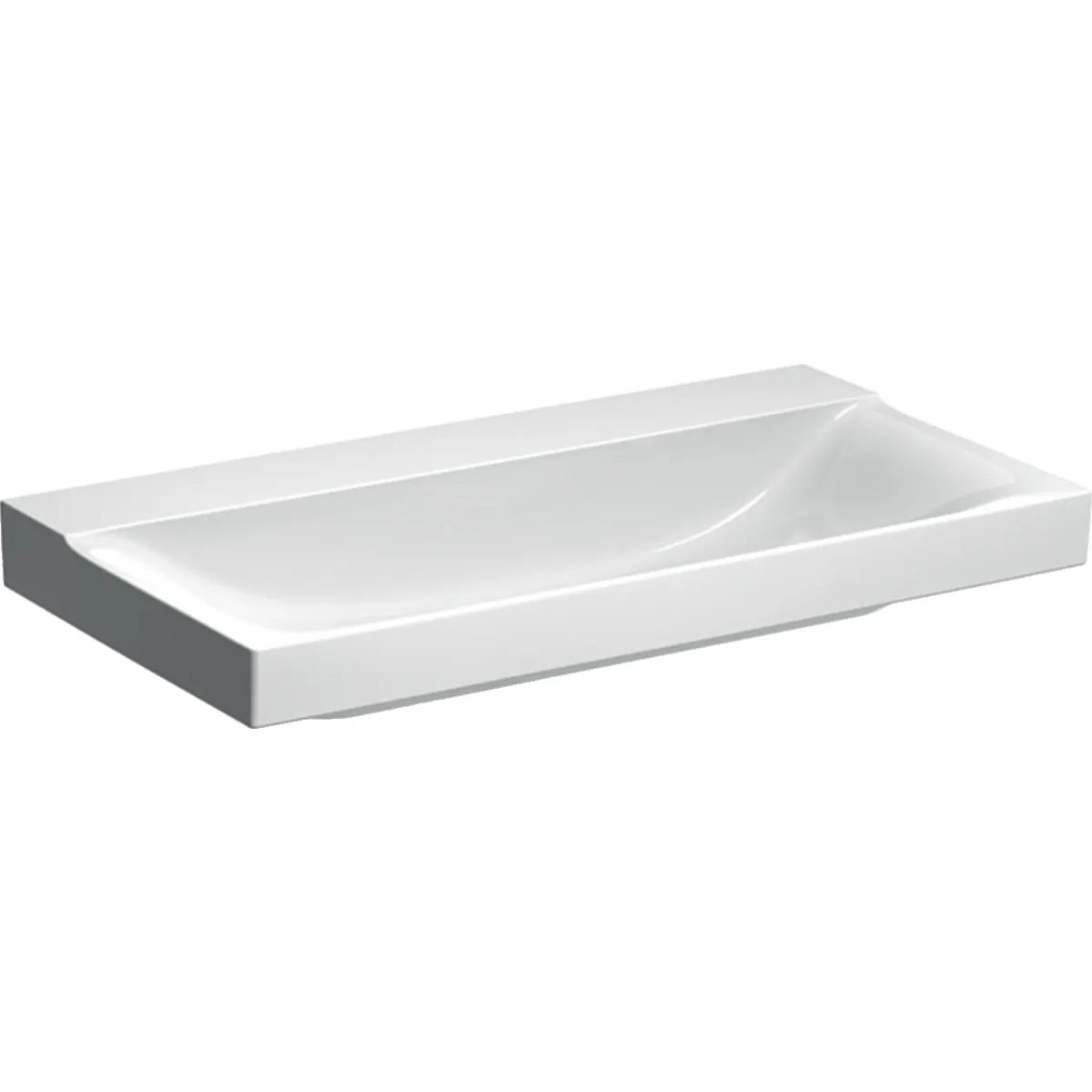 Pesuallas Geberit Xeno² 900x480mm, valkoinen/KeraTect