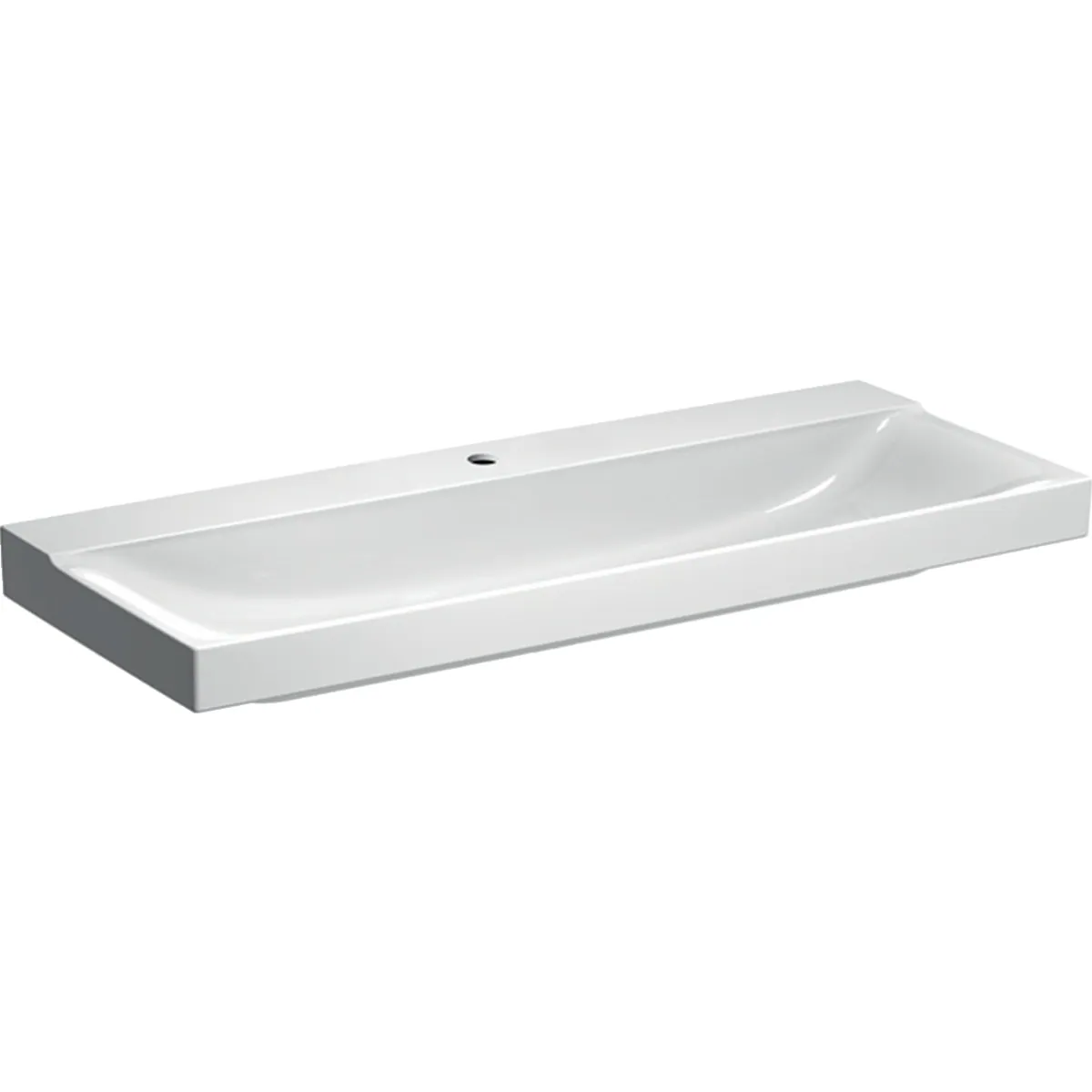 Pesuallas Geberit Xeno² 1200x480mm, valkoinen/KeraTect