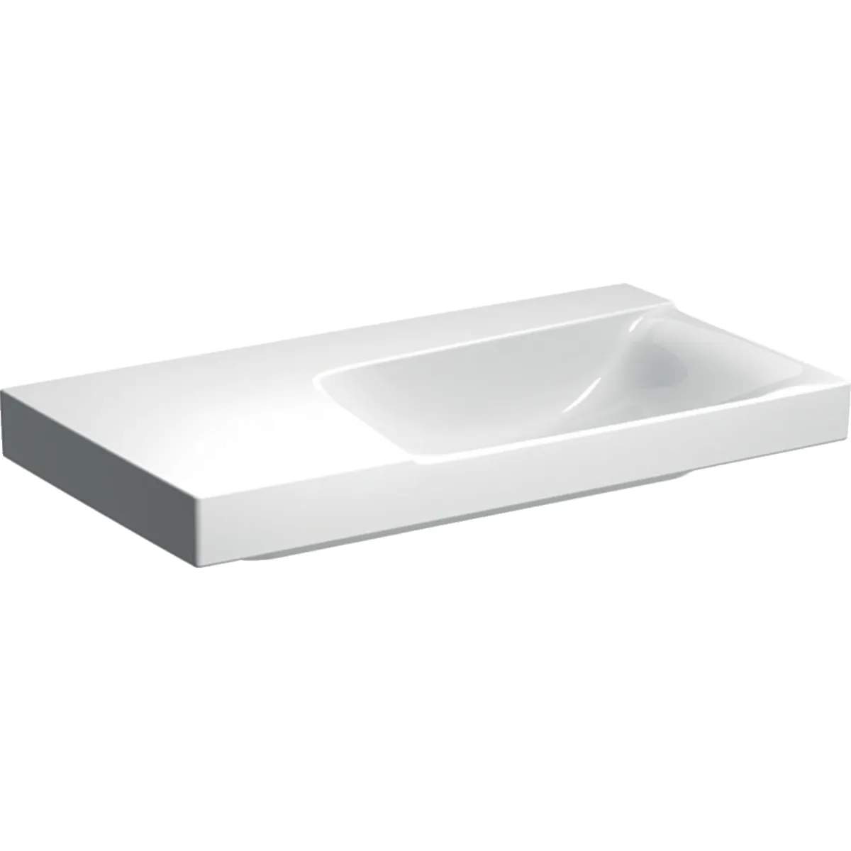 Pesuallas Geberit Xeno² 900x480mm, valkoinen/KeraTect