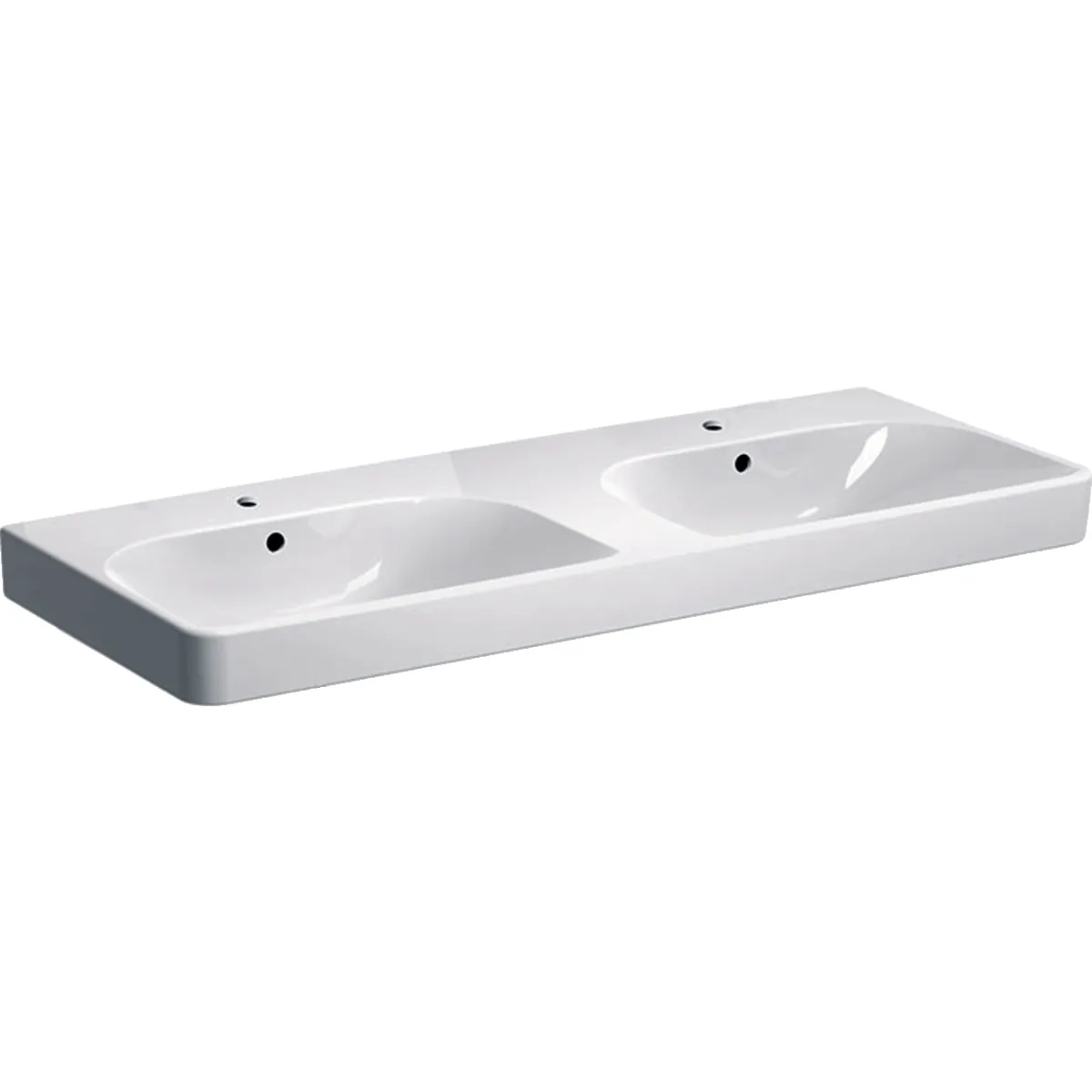 Pesuallas Geberit Smyle Square 1200x480mm, valkoinen