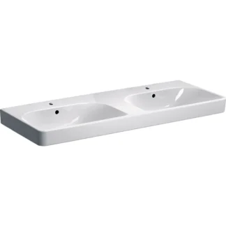 Pesuallas Geberit Smyle Square 1200x480mm, valkoinen/KeraTect