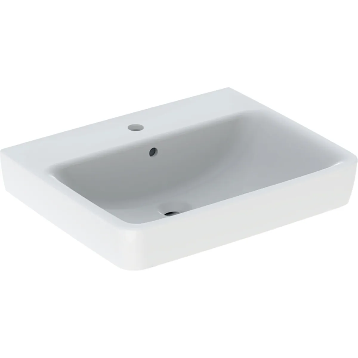 Pesuallas Geberit Renova Plan 600x480mm, valkoinen