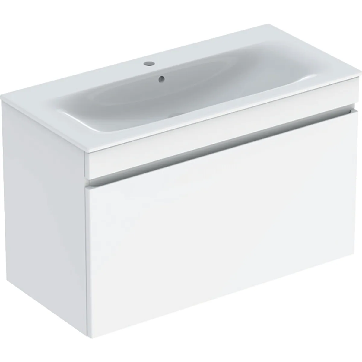 Allaskaappipaketti Geberit Renova Plan 1000x480x622mm, valkoinen