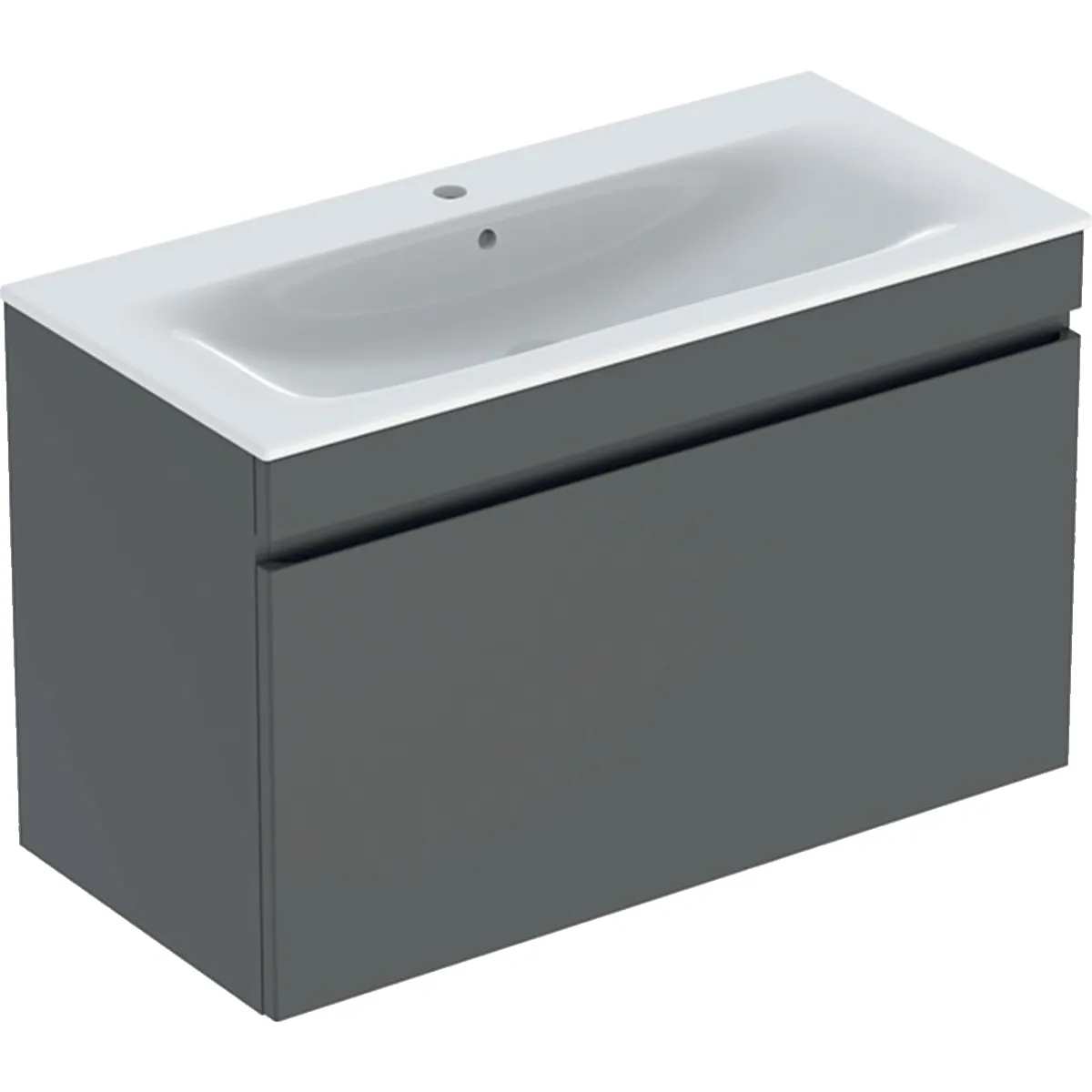 Allaskaappipaketti Geberit Renova Plan 1000x480x622mm, KTcT, laava