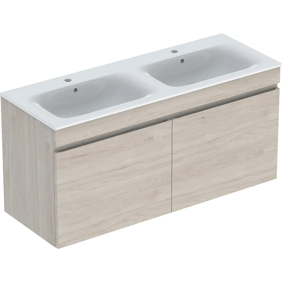 Allaskaappipaketti Geberit Renova Plan 1300x480x622mm, KTcT, hik vaal