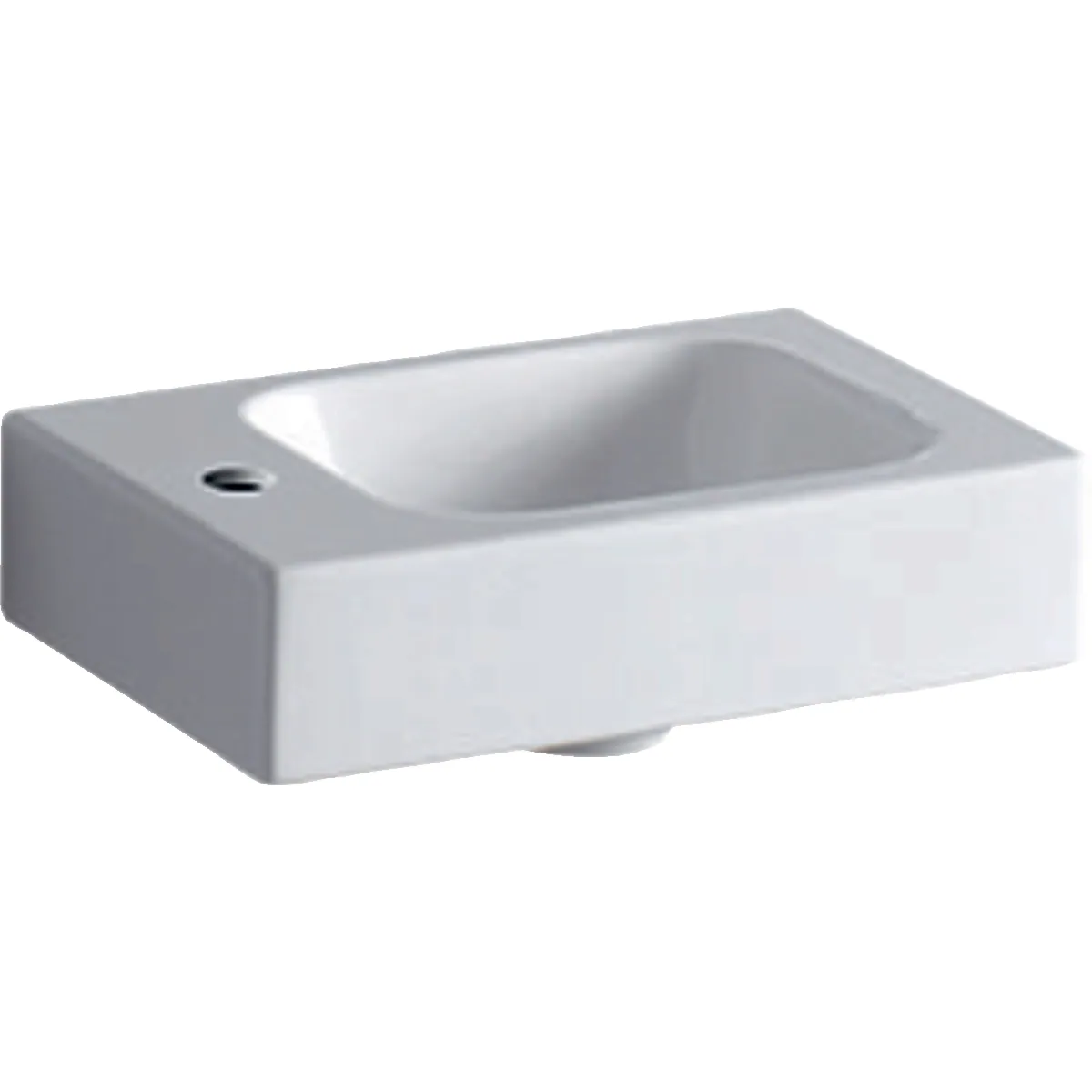Pesuallas Geberit iCon 380x280mm, valkoinen