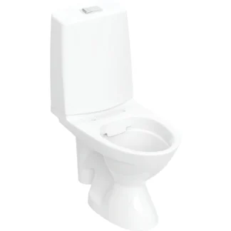 Wc-istuin, lattia IDO Glow 63 Glow63, avoin S, silikon, 1-H