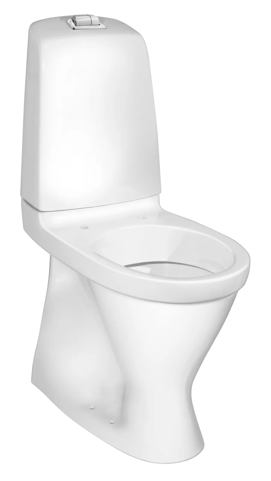 Wc-istuin, lattia GUSTAVSBERG NAUTIC WC1546C+Duo kork S-piilojalka