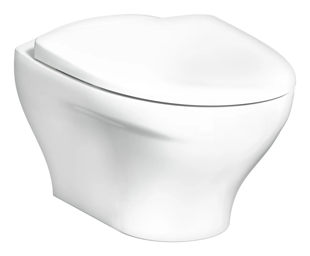 Wc-istuin, seinä GUSTAVSBERG Estetic Estetic 8330 kiiltävä valk.