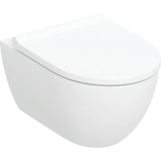 Wc-istuin, seinä Geberit Acanto 530mm, TurboFlush, SC-kansi