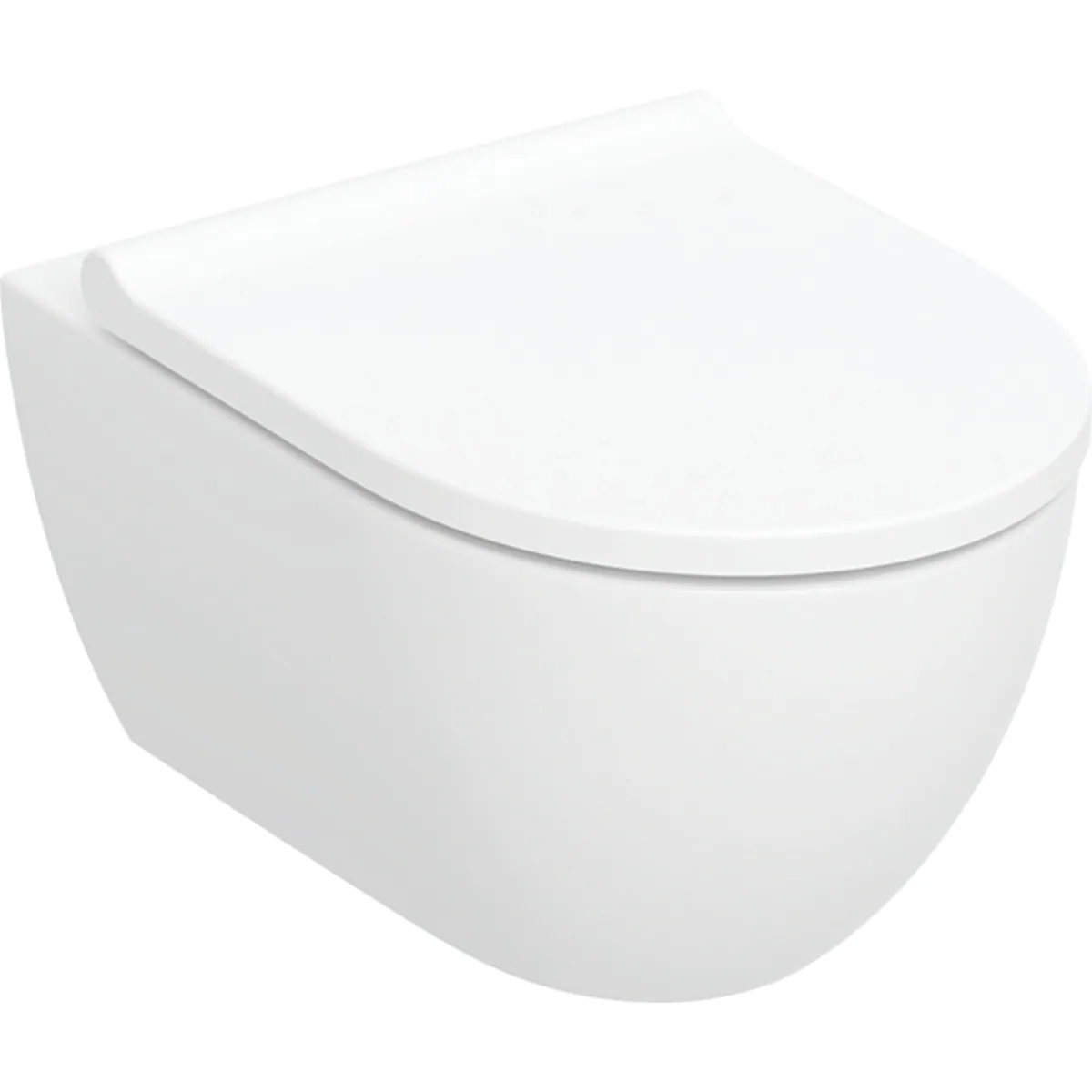Wc-istuin, seinä Geberit Acanto 530mm, TurboFlush, SC-kansi