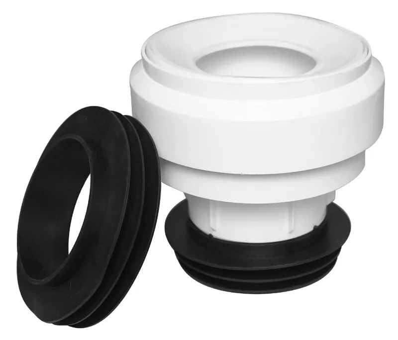 Wc-liitosyhde FALUPLAST Falu 110/118mm K=145mm PP/TPE valk