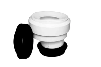 Wc-liitosyhde FALUPLAST Falu 12mm epäk. 110/118mm K=145mm