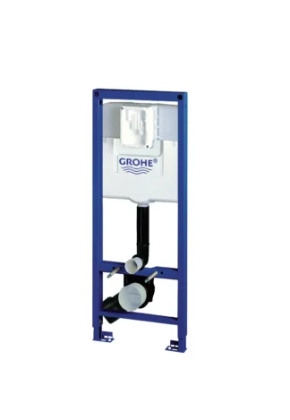 Seinäasennuselementti wc:lle GROHE Rapid 1,13 m korkea. 0,42 m leveä.