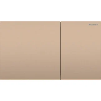 Huuhtelupainike, mekaaninen Geberit Sigma70 Square, punakulta