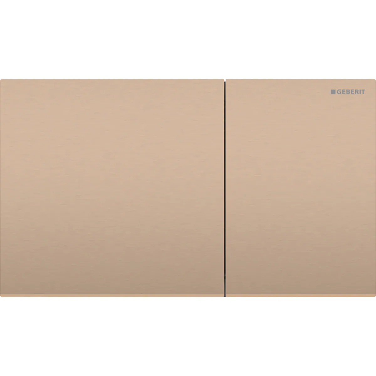 Huuhtelupainike, mekaaninen Geberit Sigma70 Square, punakulta