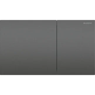 Huuhtelupainike, mekaaninen Geberit Sigma70 Square, mustakromi