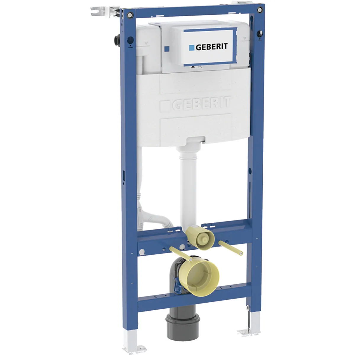 Seinäasennuselementti wc:lle Geberit Duofix 1120mm, Omega, PE-X