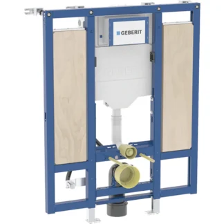 Seinäasennuselementti wc:lle Geberit Duofix 1120mm, Sigma, tukikahv., PE-X