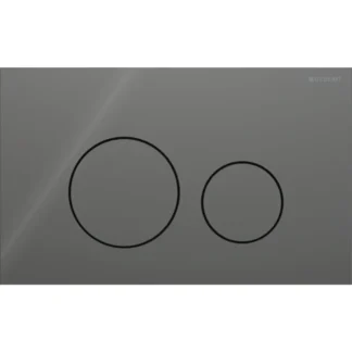Huuhtelupainike, mekaaninen Geberit Sigma40 Round, laava