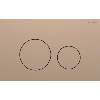 Huuhtelupainike, mekaaninen Geberit Sigma40 Round, punakulta